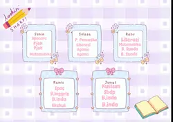 Jadwal Mapel
