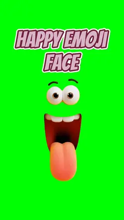 Happy emoji face 