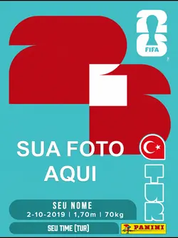 Figurinha da Turquia