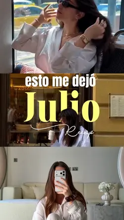esto me dejó julio