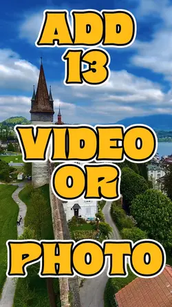 Add 13 Photo / Video