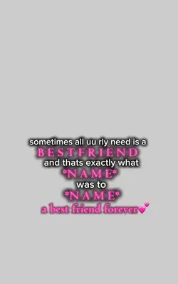 best friends x