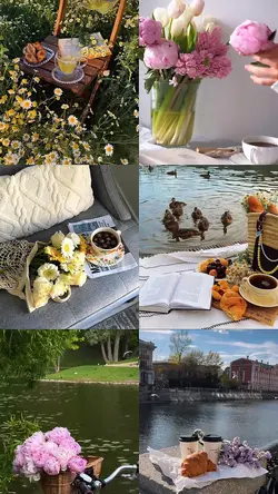 Spring collage