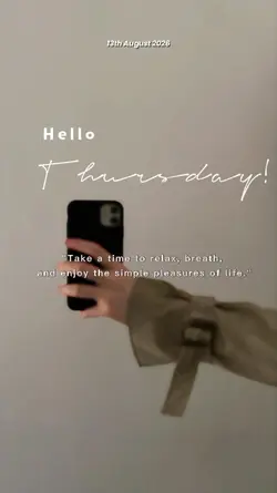 Thursday, 13 August