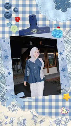 blue frame