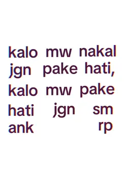 jngn sama ank rp