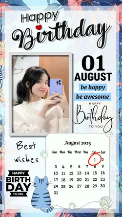 HBD 1 AUGUST 2025