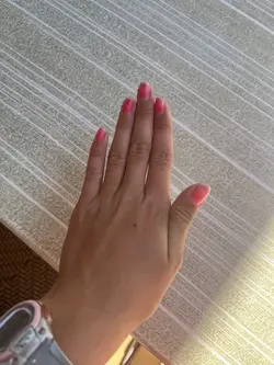 Mes ongles avant 