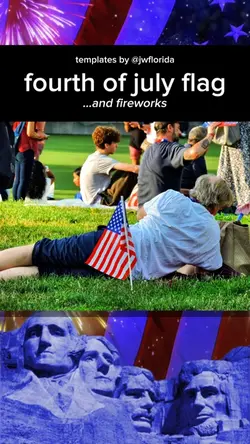 4th of july usa flag