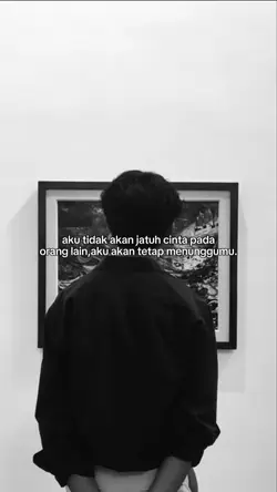 aku akan menunggumu 