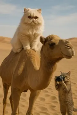 Katze 🐈 Kamel 🐪