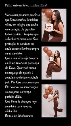 Parabéns Filha