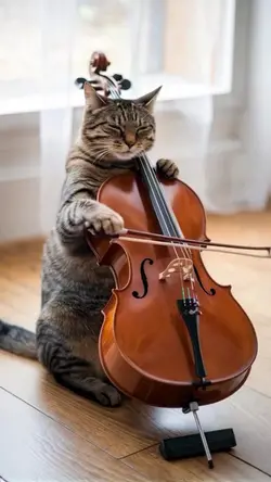 violin class cat