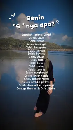 Senin 22 Juni