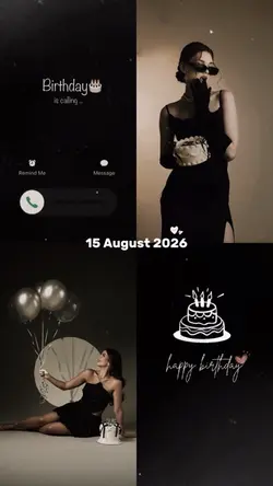 Birthday 15 August