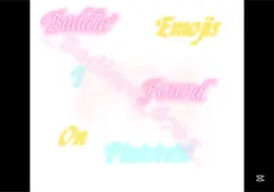 🌸🍓😝🦋