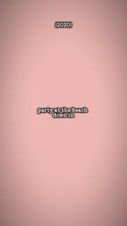 party at the beach