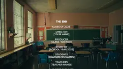 end of school