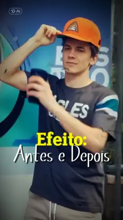 Antes e depois