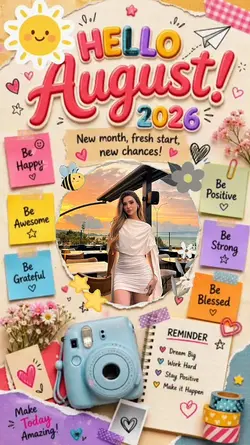 WELCOME AUGUST