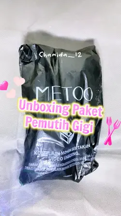 Unboxing Paket
