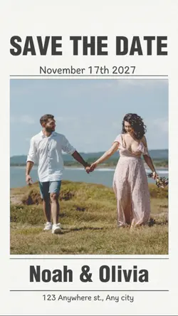 save the date