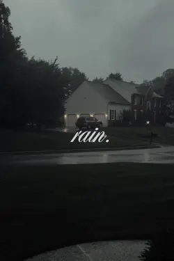 idk i like the rain