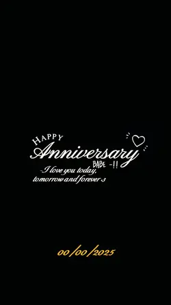 Happy Anniversary