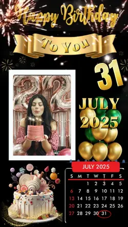Birthday 31 july2025