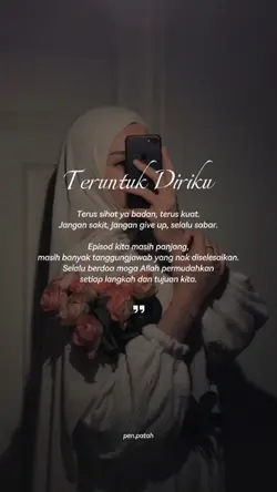 Teruntuk diriku
