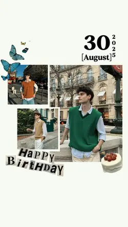 BIRTHDAY 30 AUGUST