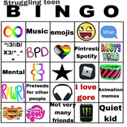 STRUGGLING TEEN 