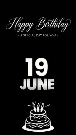 BDAY SON 19 JUNE