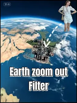 Earth zoom out