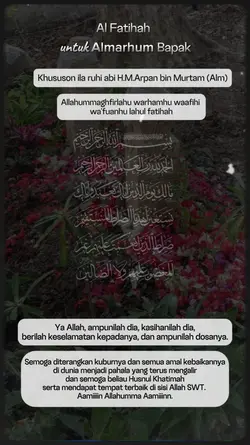 Alfatihah untuk 