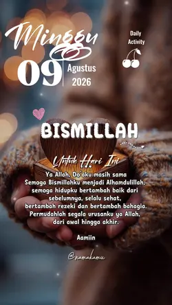 Minggu,09/08/2026