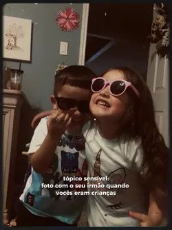 tópico sensível...