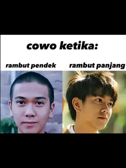 cowo ketika: rambut