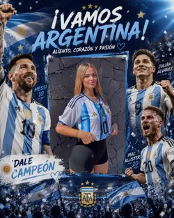 Vamos Argentina! 🇦🇷⚽️💙