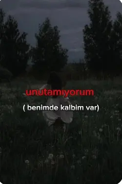 unutamıyorum 