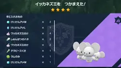 イッカネズミ三匹家族