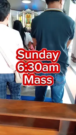 Sunday Mass 6:30AM