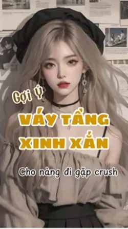 Váy tầng xinh xắn