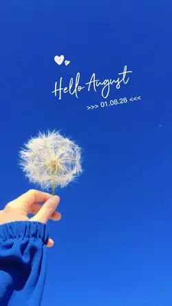 hello August 2026
