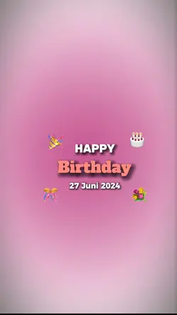 HBD 27 juni 2024