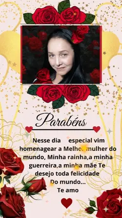 Parabéns mãezinha 