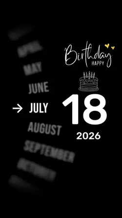Hbd 18 July 2026 