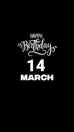 HBD 14 MARCH 2026