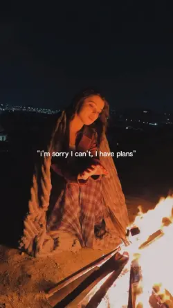 sorry i have plans 
