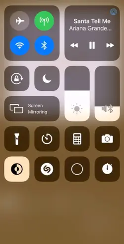 music layar iphone